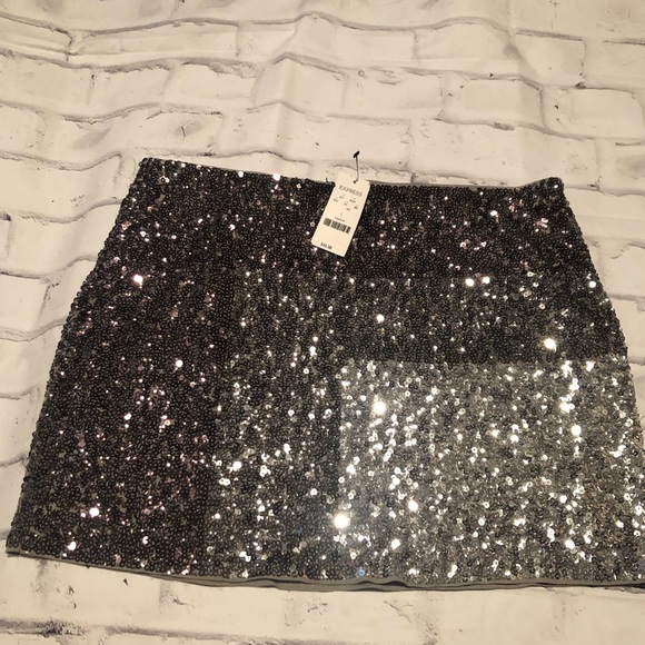 Express Dresses & Skirts - Express L Sequin Skirt. Great for New Years Eve.